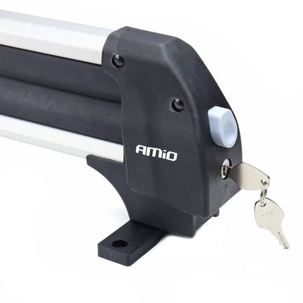 AMiO Ski- en Snowboarddrager 760mm SSR-01L voor op de Dakdrager AMiO 4