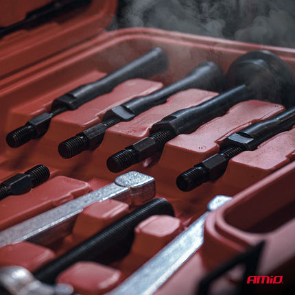 AMiO AMiO Slide Hammer Bearing Puller 8 - 58 mm 16 pcs - Professionele Lager Trekker Set voor Demontage AMiO 4