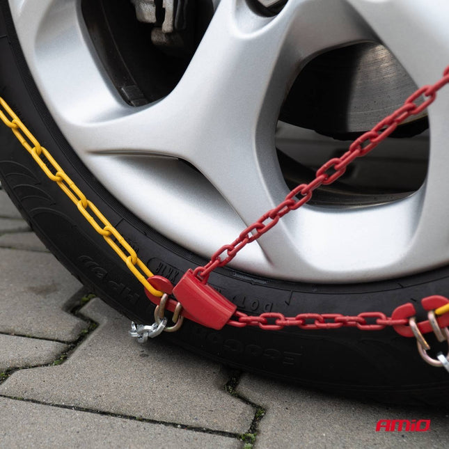 AMiO Sneeuw Kettingen Gehard Staal 12 mm KN - 120 tot 1800 kg - VCTparts.nl