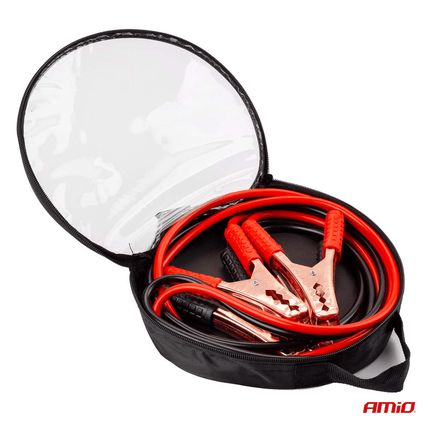 AMiO AMiO Startkabels Auto Accu 200A 2.5 meter Benzine voertuigen – compacte oplossing bij lege accu AMiO 5