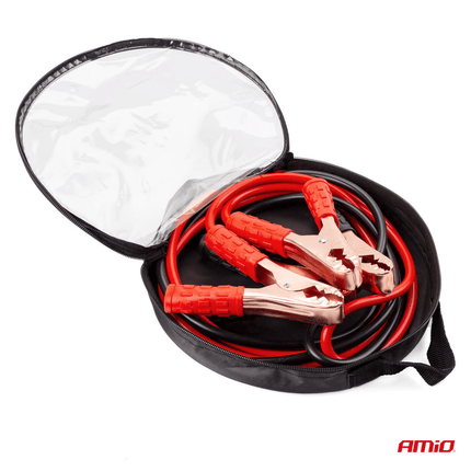 AMiO AMiO Startkabels Auto Accu 400A 2.5 meter Benzine voertuigen – compacte oplossing bij lege accu AMiO 3