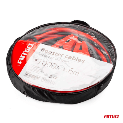 AMiO AMiO Start Kabel Auto Accu Jumper Verbindingskabels (6m) 1000amp (set) AMiO 2