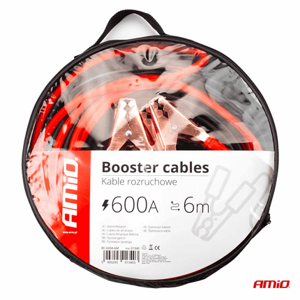 AMiO AMiO Startkabels Auto Accu 600A 6 meter – betrouwbaar starten bij lege accu AMiO 2