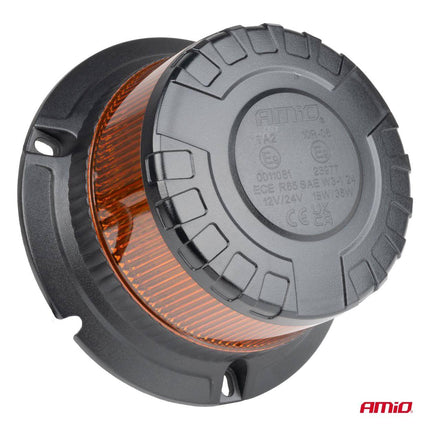 AMiO AMiO Stroboscoop Zwaailicht LED Waarschuwingslamp Heavy Duty W28B 12V 24V Oranje AMiO 5