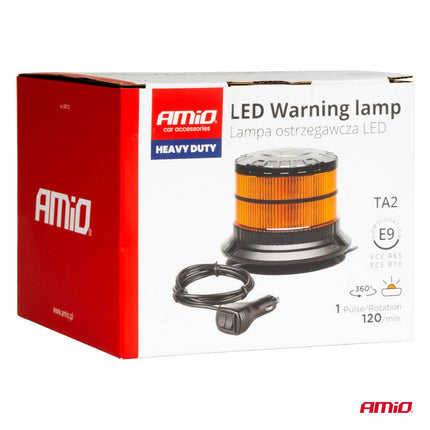 AMiO AMiO Stroboscoop Zwaailicht LED Waarschuwingslamp Heavy Duty W29M 12V 24V Oranje AMiO 2
