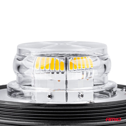 AMiO AMiO Stroboscoop Zwaailicht Waarschuwingslamp W03M Magnetisch 36LED 12/24V IP56 Oranje R65 R10 AMiO 5