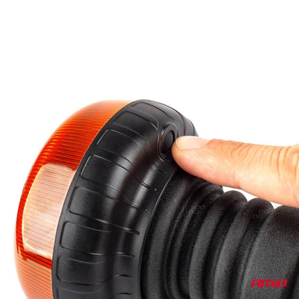 AMiO AMiO Stroboscoop Zwaailicht Waarschuwingslamp W21PL 12/24V IP56 Oranje R65 R10 AMiO 2