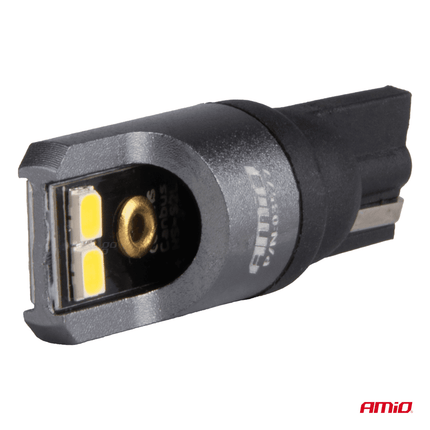 AMiO AMiO T10 W5W LED 12V - 24V 4x2016 SMD Wit Canbus [Interieurverlichting - Dagrijverlichting] (2 stuks) AMiO 3