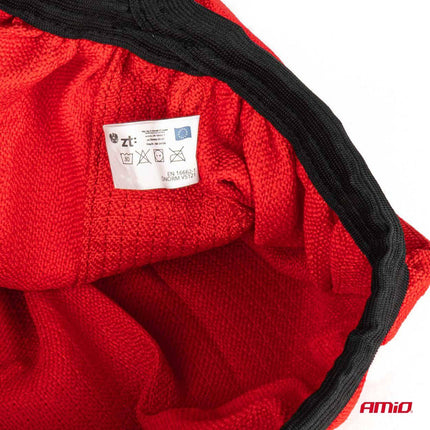 AMiO Textiele Sneeuwkettingen/Sneeuwsokken voor Autobanden XL - EN16662 - 1 / Önorm V5121 Rood (2 stuks) - VCTparts.nl