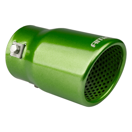 AMiO AMiO Uitlaat Einddemper Sierstuk RVS Koppelstuk 76mm Groen AMiO 5