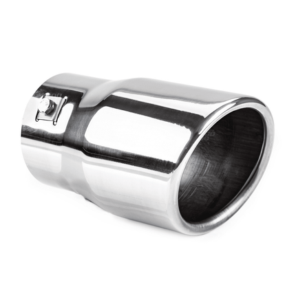 AMiO AMiO Uitlaat Einddemper Sierstuk RVS Koppelstuk 78mm Zilver AMiO 5