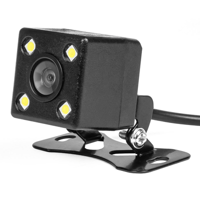AMIO Universal Reversing Camera 4 LED -Nachtaussicht für Auto / Bus / Wohnmobil schwarz