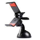 AMiO AMiO Universele Dashboard/Raam Telefoon Houder Klem (360 graden) met Zuignap Zwart AMiO 6