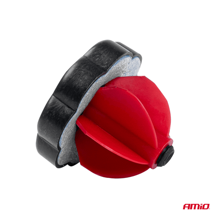 AMiO Universele Nooddop Reserve Tankdop Benzinedop Brandstofdop Rood - Zwart - VCTparts.nl