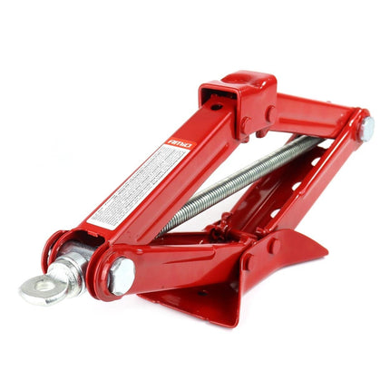 AMiO Universele Schaarkrik met Handslinger voor Auto Rood - 1.5 ton - VCTparts.nl