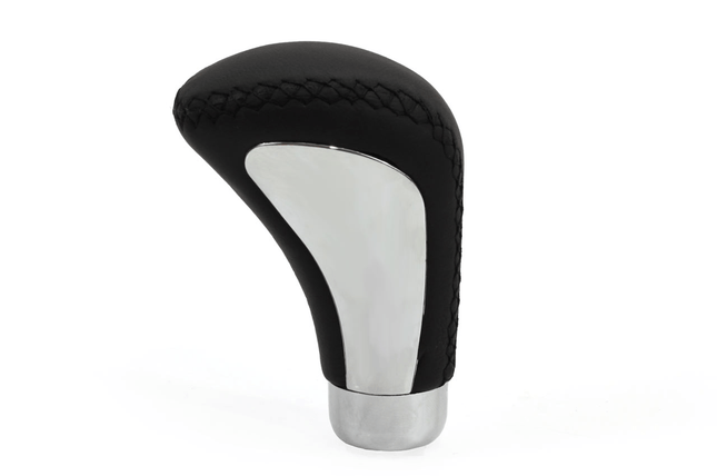 AMiO Universele Schakelpook Knop Opzetstuk GSK07 Zilver - Zwart - VCTparts.nl