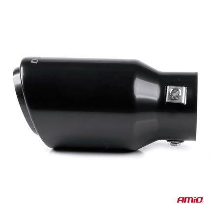 AMiO AMiO Universele Sportieve Uitlaat Tip RVS Koppelstuk 89mm Zwart AMiO 4