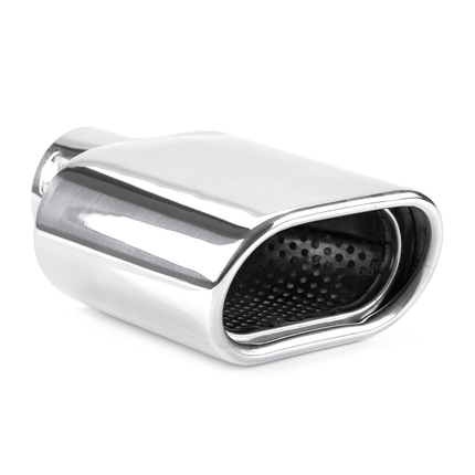 AMiO AMiO Universele Uitlaat Demper Tip RVS Koppelstuk (122 x 68 mm) Chrome AMiO 1