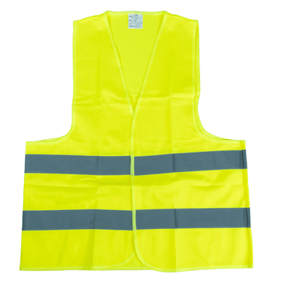 AMIO Safety Vest Yellow SV-01 Reflecting Hesje mit ISO-Zertifikat (120gr/m)