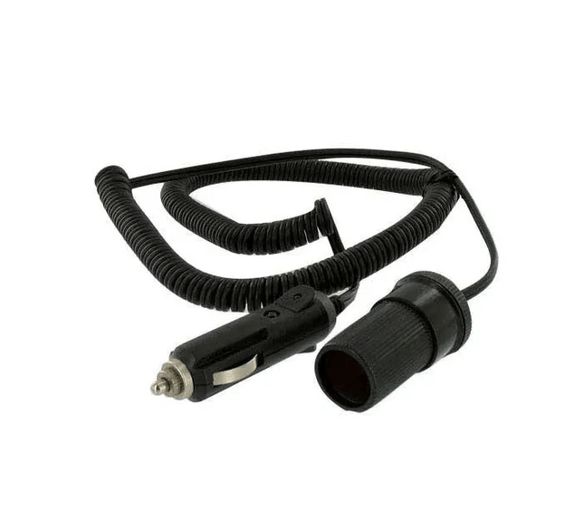 AMiO Verlengkabel voor Sigarettenaansteker 3m 12V 24V max. 3Amp. Krulsnoer - VCTparts.nl
