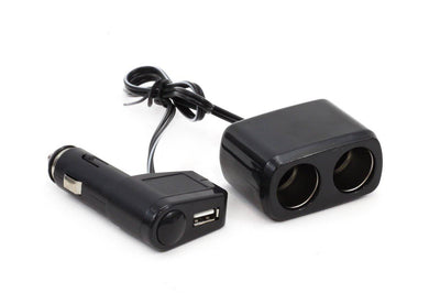AMIO Extension Socket Soc1 2+1 USB Universal Black