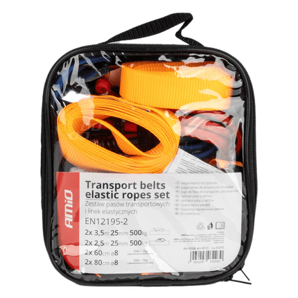AMiO AMiO Vervoer Transport Volledige Set Haken en Klem voor Oranje [Spanbanden - Ratel - Spinnen] AMiO 10
