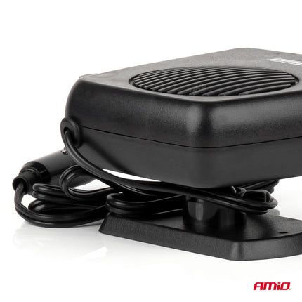 AMiO AMiO Verwarming Ontdooier Ventilator 12V 150W Compact Design Zwart AMiO 7