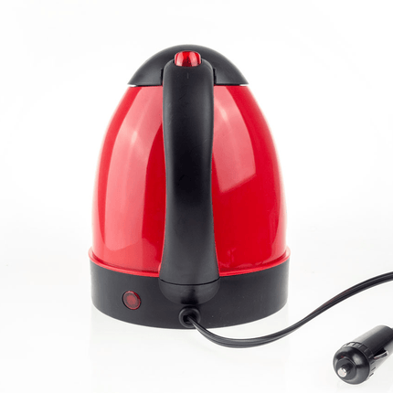AMiO Waterkoker Auto Koffiezetter Kan (12v/150w) Rood met Autostekker Sigarettenaanstekerplug - VCTparts.nl