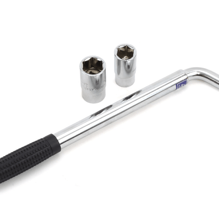 AMiO AMiO Wielmoersleutel Telescopisch Universeel met Koppelstuk (17 - 19 - 21 - 23 mm) [Wielbout Sleutel - Gereedschap] AMiO 9