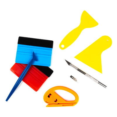 AMIO-Wickelfolien-Anwendungs-Toolkit All-in-One-Set von Tools für professionelle Ergebnisse (8 Teile)