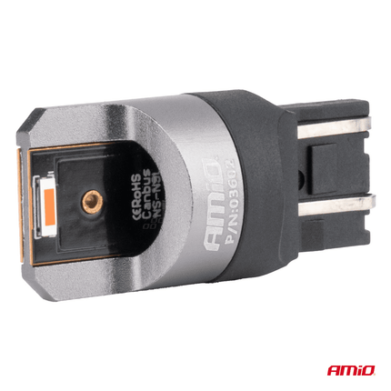 AMiO AMiO WY21W LED 12V - 24V 2x1860 SMD Rood Canbus [Remlicht - Interieurverlichting] (2 stuks) AMiO 3