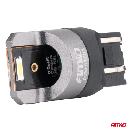 AMiO AMiO WY21W LED 12V - 24V 2x1860 SMD Wit Canbus [Koplamp - Dagrijverlichting] (2 stuks) AMiO 3
