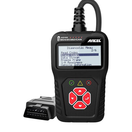 Ancel Ancel AS100 OBD2 Diagnostic Scanner – Universeel Diagnoseapparaat voor Auto’s – Zwart INNPRO 4