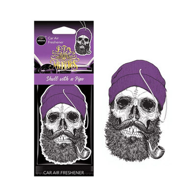 Aroma Car Aroma Dia de Los Muertos Auto Air Frisher Hartes Zeitplan - Korallenmaterial