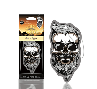 Aroma Car Aroma Dia de Los Muertos Auto Air Frisher Hartschlos - Oud & Pfeffer