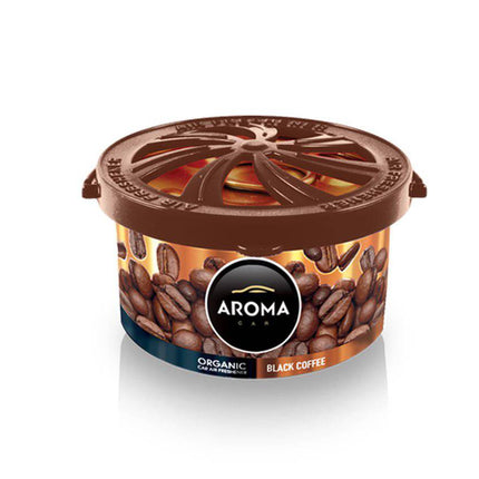 AROMA CAR AROMA ORGANIC 100% Natuurlijke Auto Luchtverfrisser Zwarte Koffie / Black Coffee - VCTparts.nl
