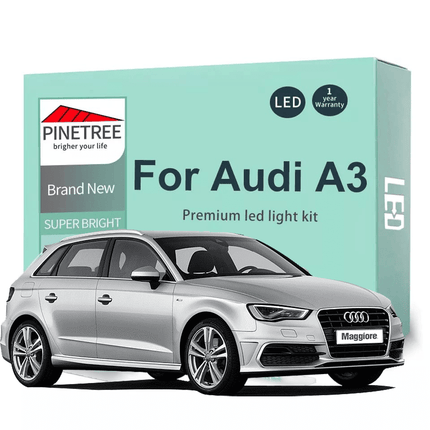 VCTparts Audi A3 - S3 - RS3 8V (2012 - 2020) Interieur Verlichting Canbus led Wit 6000K NORGOS 1
