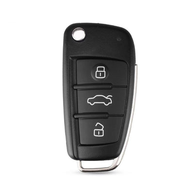 Audi KLAP Key Fernbedienungsgehäuse 2003-2012 (exkl. Chip)