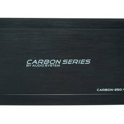 Audio System Audio System Carbon - series 4 - kanaal Klasse A / B Auto Versterker voor Subwoofers en Speakers Krachtige Audio Optimount 3
