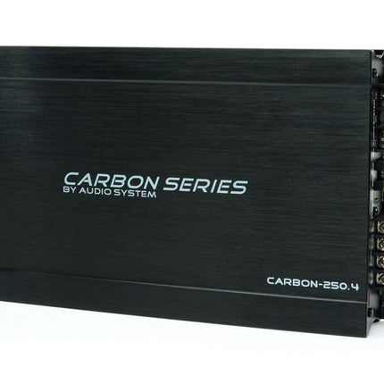 Audio System Audio System Carbon - series 4 - kanaal Klasse A / B Auto Versterker voor Subwoofers en Speakers Krachtige Audio Optimount 2
