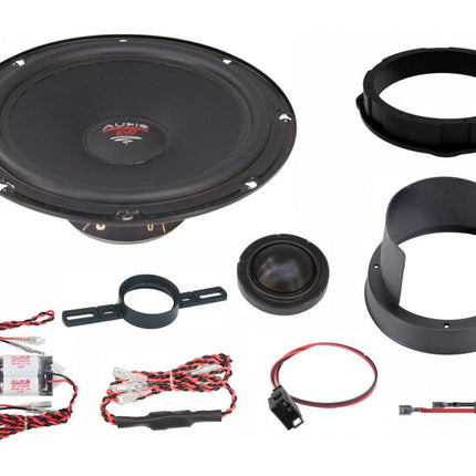 Audio System XFIT Audi Q5 8R 200mm 2 - Weg Composet – Pasklare Speaker Upgrade Plug en Play Q5 / A5 2008 - 2016 Radion Serie Optimount 1