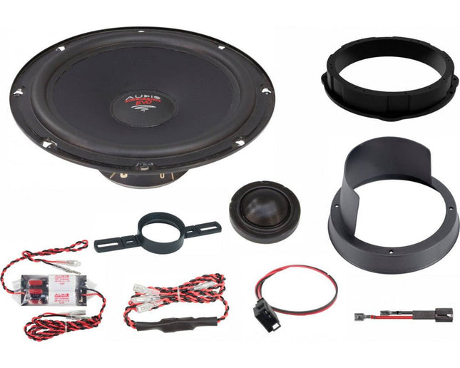 Audio System XFIT Audi Q5 8R 200mm 2 - Weg Composet – Pasklare Speaker Upgrade Plug en Play Q5 / A5 2008 - 2016 Radion Serie Optimount 1
