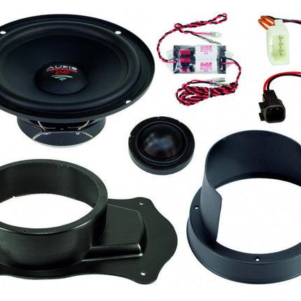 Audio System XFIT Ford Transit Custom 165mm 2 - Weg Composet – Pasklare Speaker Upgrade Plug en Play Transit Custom 2012 - 2024 XFIT Serie Optimount 1