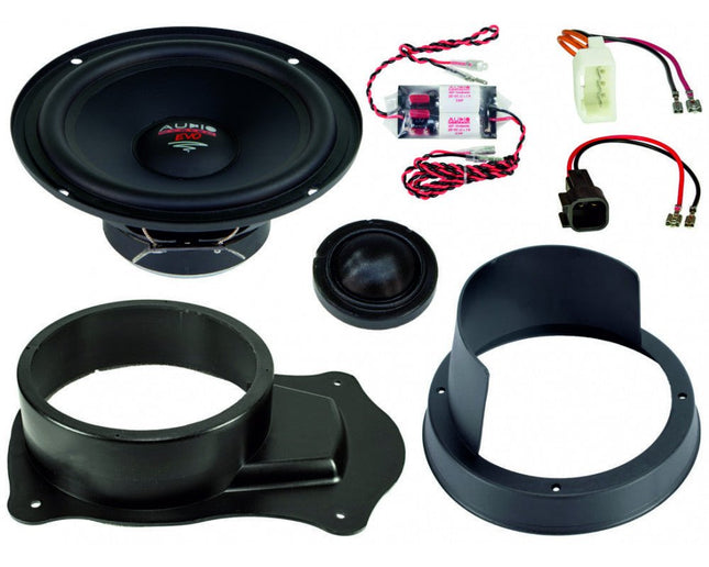 Audio System XFIT Ford Transit Custom 165mm 2 - Weg Composet – Pasklare Speaker Upgrade Plug en Play Transit Custom 2012 - 2024 XFIT Serie Optimount 1