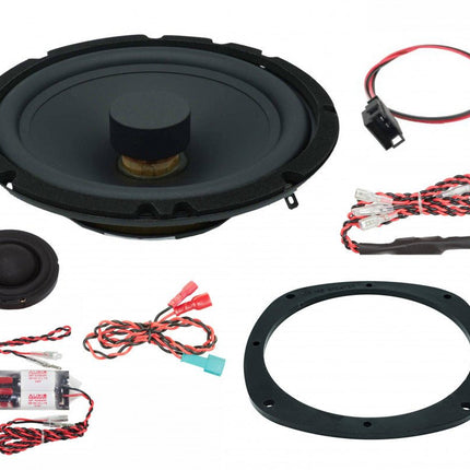 Audio System XFIT Mercedes Sprinter 907 165mm 2 - Weg Composet – Pasklare Speaker Upgrade Plug en Play Sprinter 2018 - 2024 X - ion Serie Optimount 1