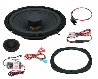 XFIT Mercedes Sprinter 907 165mm 2-Weg Composet – Pasklare Speaker Upgrade Plug en Play Sprinter 2018-2024 X-ion Serie