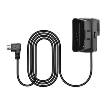 VCTparts Auto Dashcam Continue Voeding Hardwire OBD Kabel Voeding Micro USB [3.5M 12v/24v] NORGOS 1