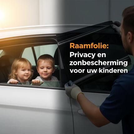 Auto Raamfolie HR++ Tint Vinyl Zwart 50x300cm (60%) Zwarte Tintfolie voor Zonwerende Auto folie - Verduisterend - VCTparts.nl