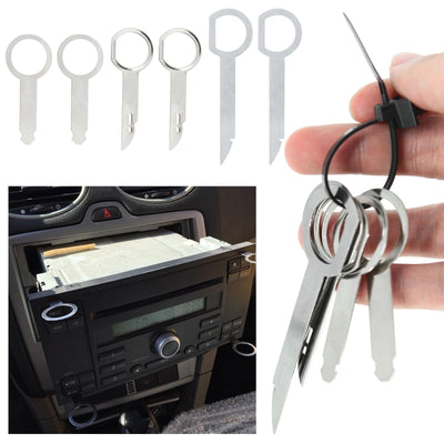Auto -Radio -Demontage -Tools Pinschlüssel Clip Radioskekkers Extraktionstool für Volkswagen Audi Audi