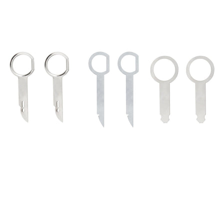 VCTparts Auto Radio Demontage Tool Gereedschap Pin Sleutel Clip Radiostekkers Extractietool voor Volkswagen Audi NORGOS 4